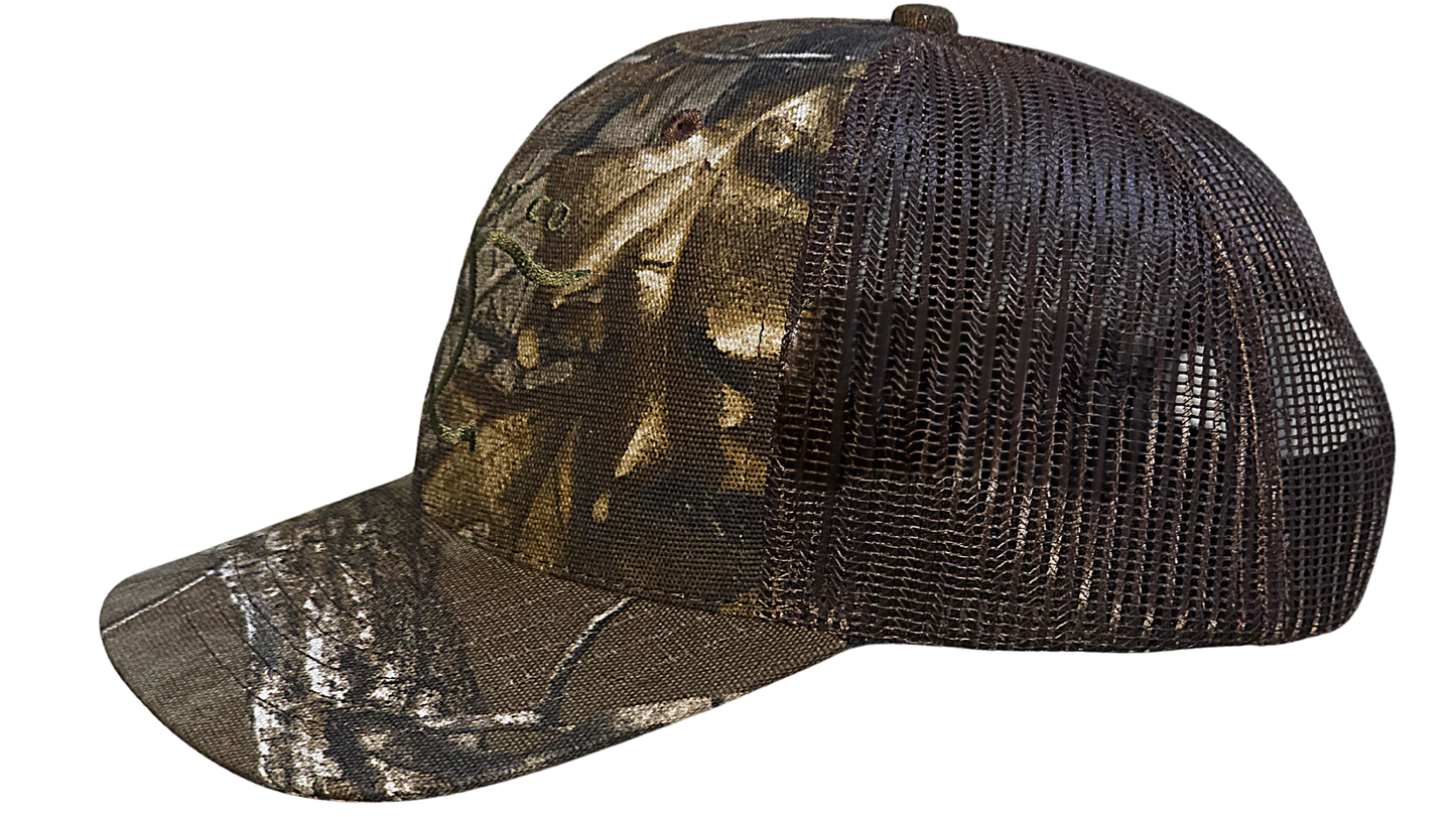 Cowboy co. Realtree Camo Trucker Hat  MADE IN USA