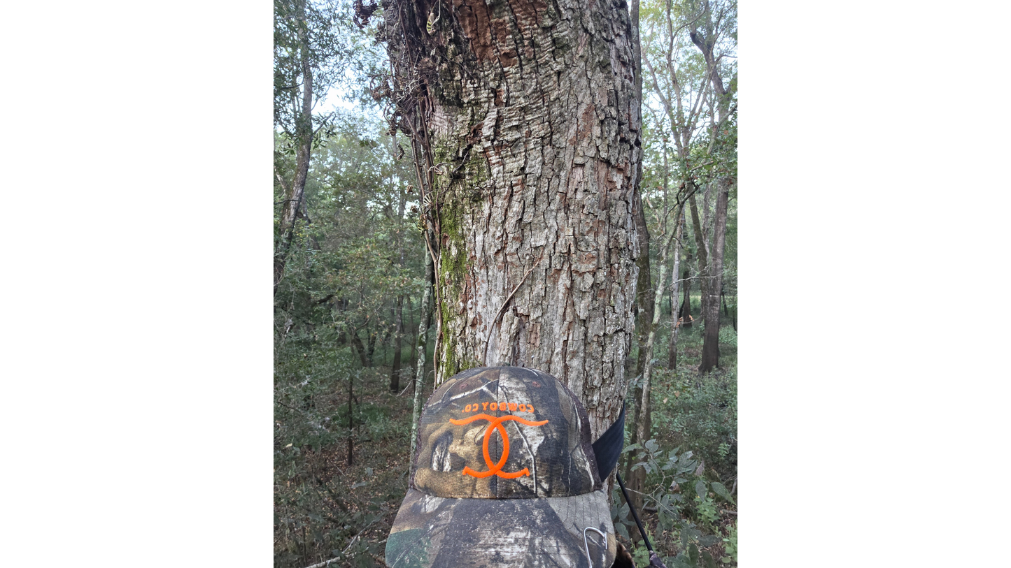 Cowboy co. Realtree Orange Logo Camo Trucker Hat  MADE IN USA
